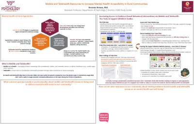 Mobile and Telehealth Mental Health Access