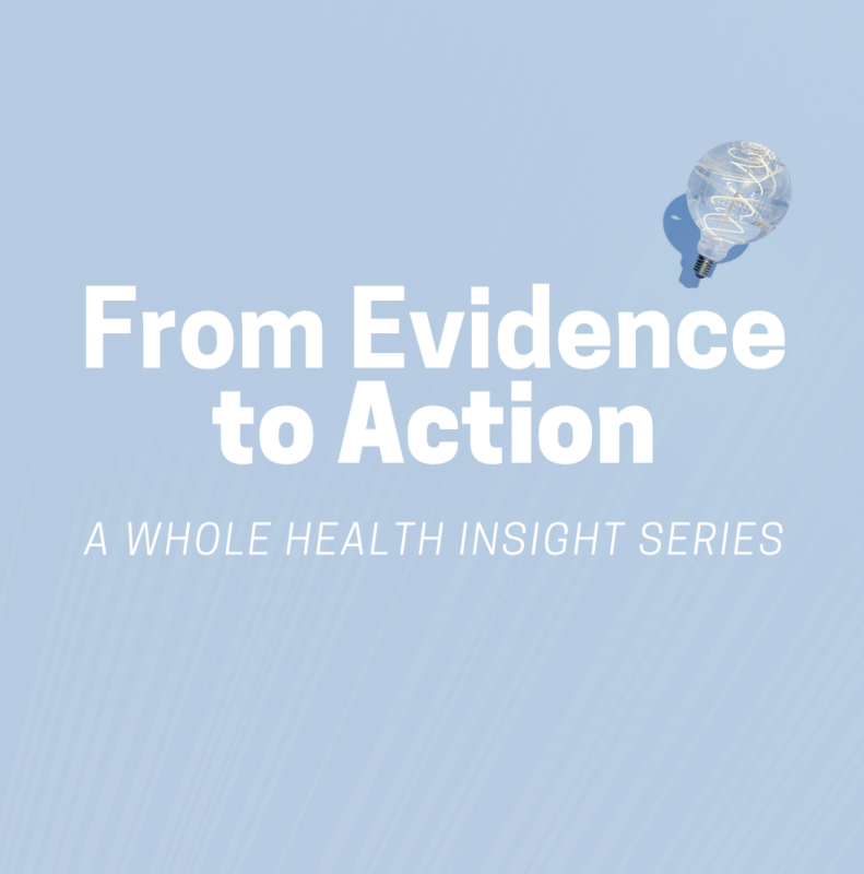 from evidence to action header
