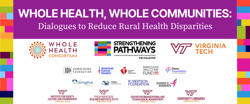Whole Health, Whole Communities: Dialogues to Reduce Rural Health Disparities